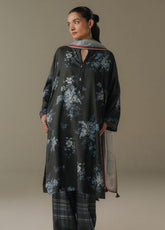 Coco Prints By Zara Shahjahan Printed Linen 3 Piece Unstitched Suit CZS25PD5 D-6B HUSHED EMBER