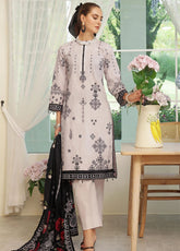 Colors By Alzohaib Digital Printed Cambric 3 Piece Unstitched Suit AZ25CCV1 CDC-01