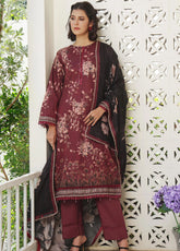 Colors By Alzohaib Digital Printed Cambric 3 Piece Unstitched Suit AZ25CCV1 CDC-05