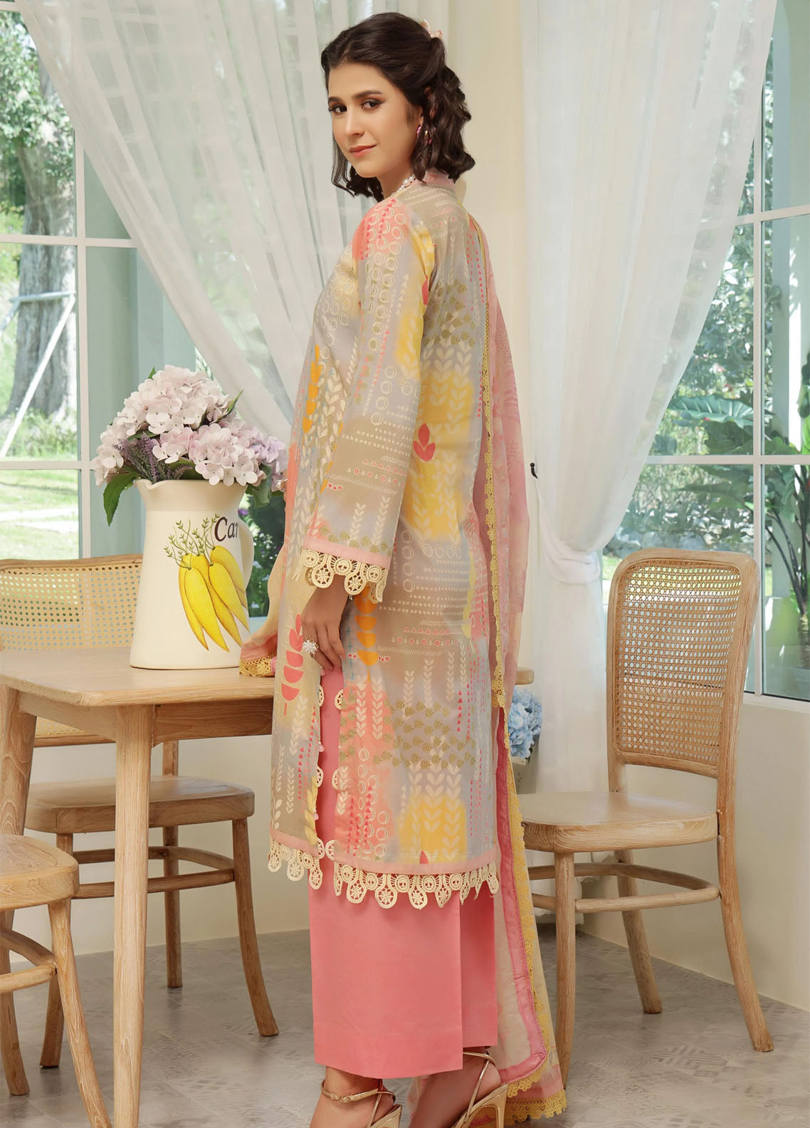 Colors By Alzohaib Digital Printed Cambric 3 Piece Unstitched Suit AZ25CCV1 CDC-06 Colors By Alzohaib Digital Printed Cambric 3 Piece Unstitched Suit AZ25CCV1 CDC-06