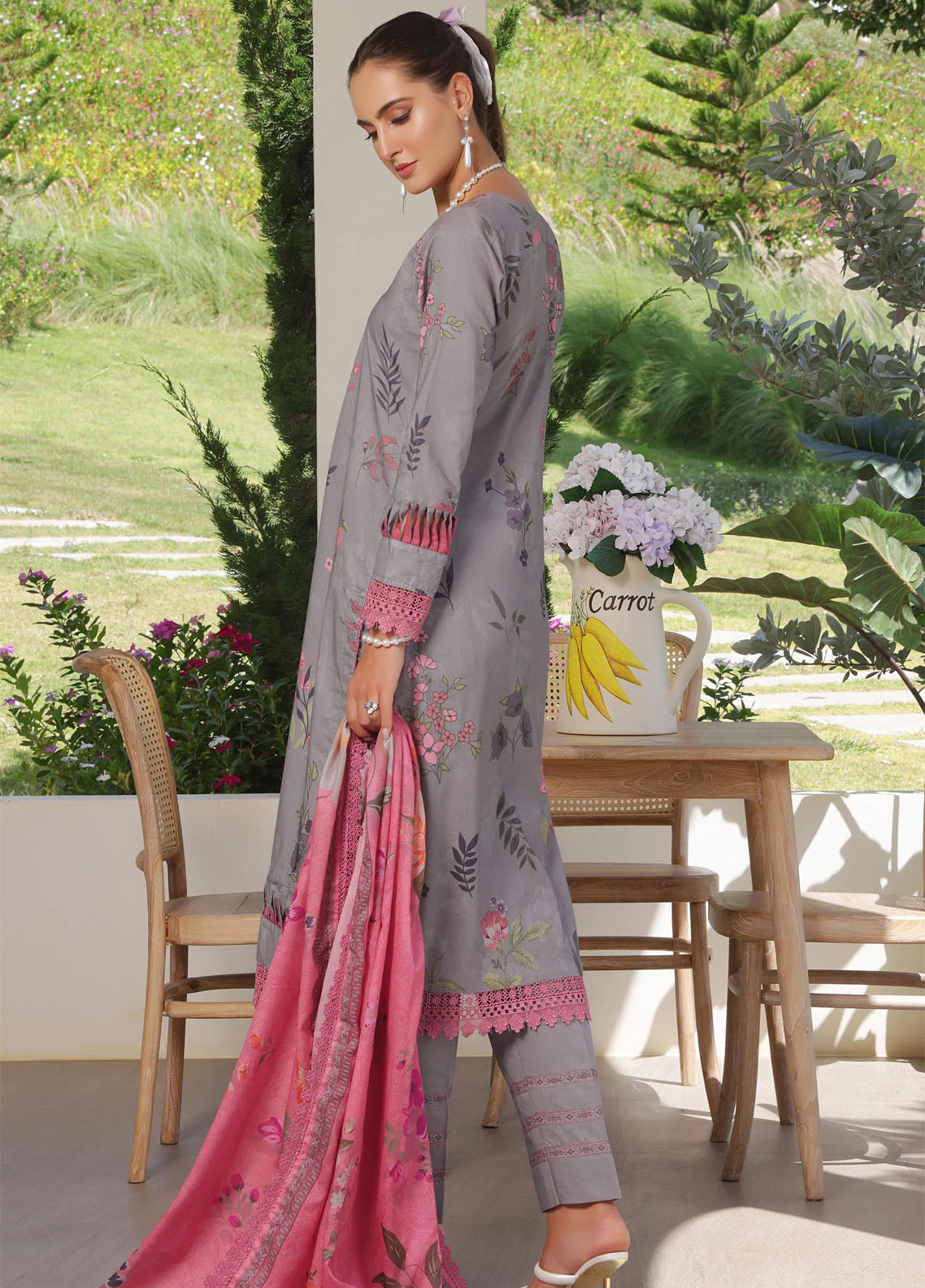 Colors By Alzohaib Digital Printed Cambric 3 Piece Unstitched Suit AZ25CCV1 CDC-07 Colors By Alzohaib Digital Printed Cambric 3 Piece Unstitched Suit AZ25CCV1 CDC-07