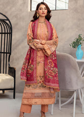 Colors By Alzohaib Digital Printed Cambric 3 Piece Unstitched Suit AZ25CCV2 CDC-6302