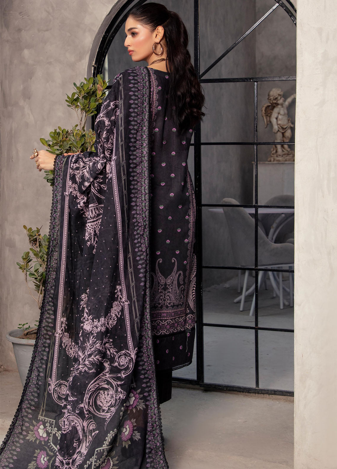 Colors By Alzohaib Digital Printed Cambric 3 Piece Unstitched Suit AZ25CCV2 CDC-6605 Colors By Alzohaib Digital Printed Cambric 3 Piece Unstitched Suit AZ25CCV2 CDC-6605