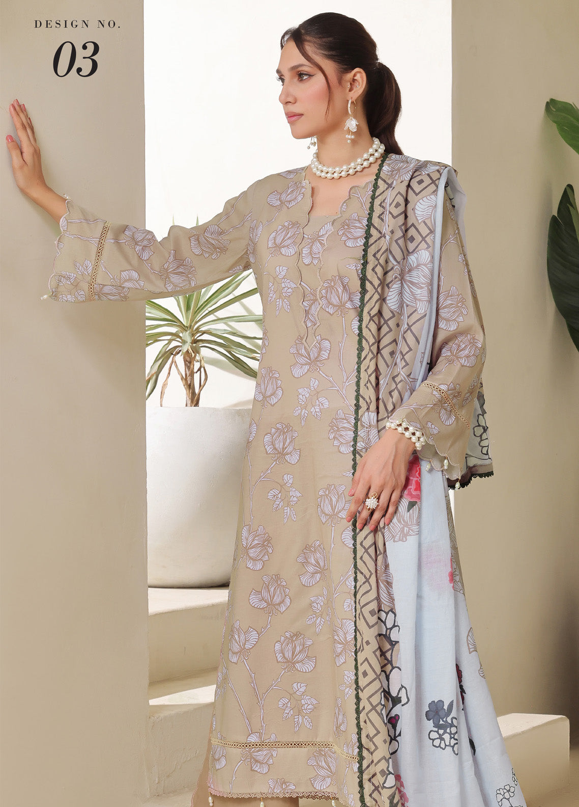 Colors By Alzohaib Digital Printed Lawn 3 Piece Unstitched Suit AZ25C CPD-03 Colors By Alzohaib Digital Printed Lawn 3 Piece Unstitched Suit AZ25C CPD-03