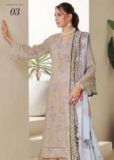 Colors By Alzohaib Digital Printed Lawn 3 Piece Unstitched Suit AZ25C CPD-03