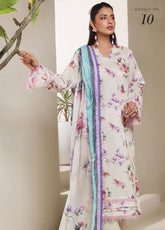 Colors By Alzohaib Digital Printed Lawn 3 Piece Unstitched Suit AZ25C CPD-10
