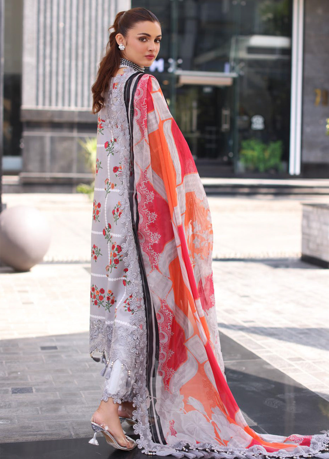 Combination By Charizma Embroidered Lawn 3 Piece Unstitched Suit 25CLV3 D-CC5-23 Combination By Charizma Embroidered Lawn 3 Piece Unstitched Suit 25CLV3 D-CC5-23