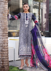 Combination By Charizma Embroidered Lawn 3 Piece Unstitched Suit 25CLV3 D-CC5-26