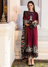 Combination By Charizma Embroidered Linen 3 Piece Unstitched Suit CH25CLV1 D-CCW6-05
