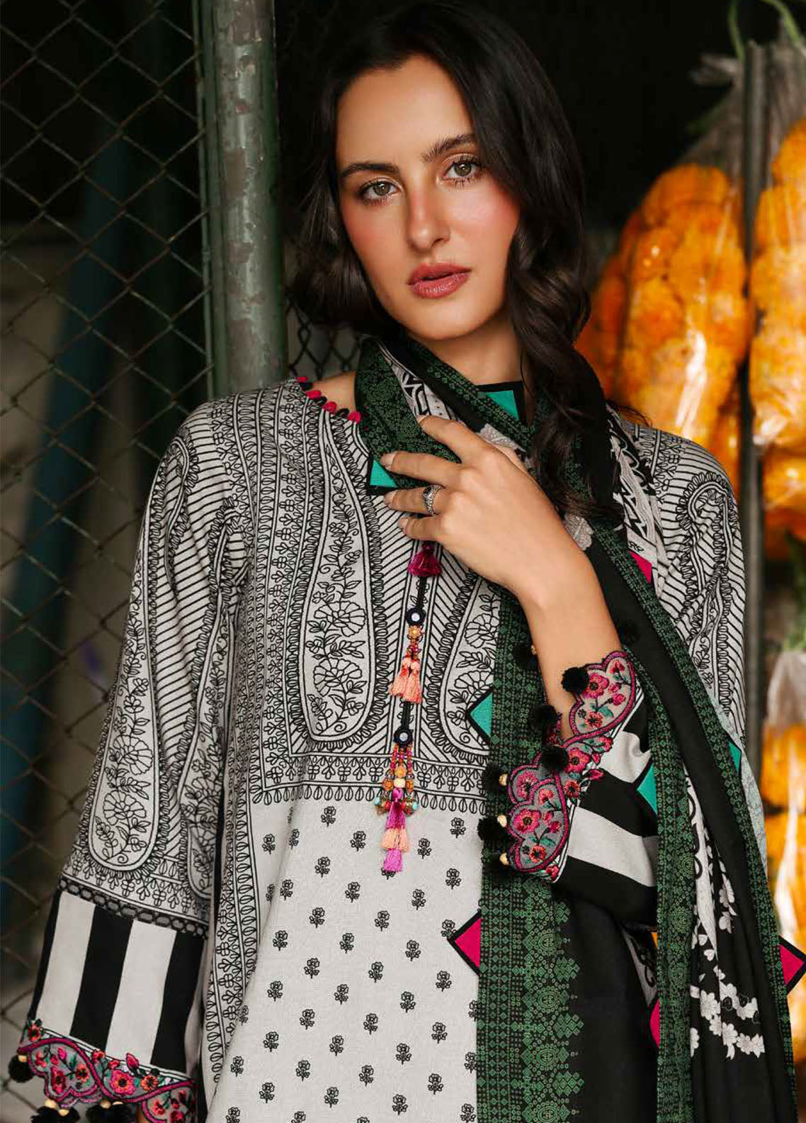 Combination By Charizma Embroidered Linen 3 Piece Unstitched Suit CH25CLV1 D-CCW6-08 Combination By Charizma Embroidered Linen 3 Piece Unstitched Suit CH25CLV1 D-CCW6-08