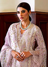 Crimson Bloom By Saira Shakira Embroidered Lawn 3 Piece Unstitched Suit CSS25BUL D-8A SWEET OPEL