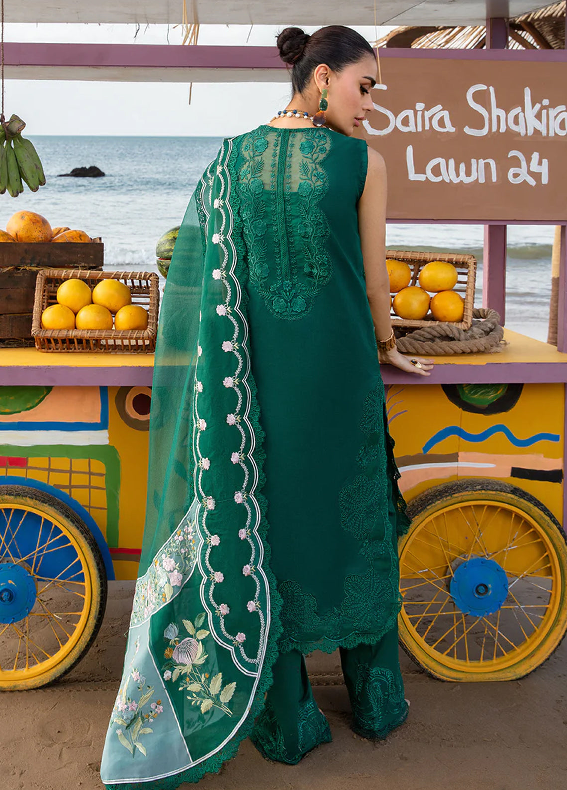 Crimson By Saira Shakira Embroidered Lawn 3 Piece Unstitched Suit CSS24EL D-2A ULYSSES - SEAWEED Crimson By Saira Shakira Embroidered Lawn 3 Piece Unstitched Suit CSS24EL D-2A ULYSSES - SEAWEED