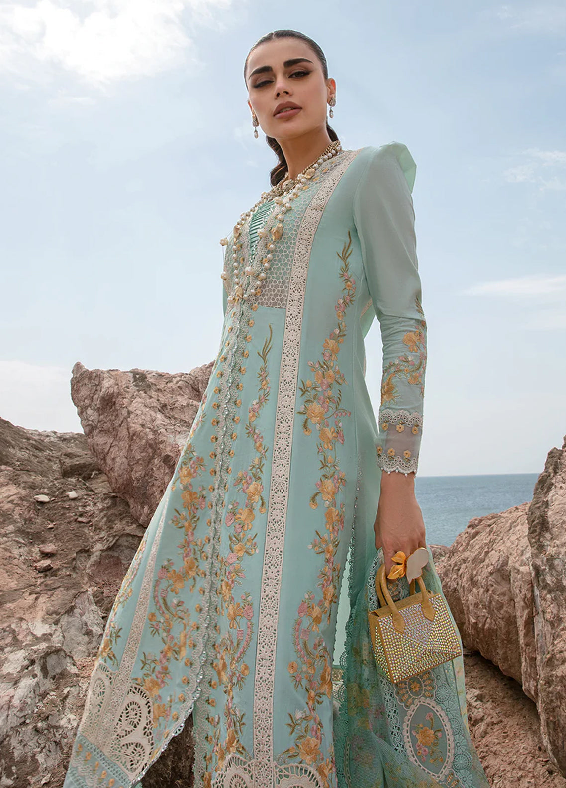 Crimson By Saira Shakira Embroidered Lawn 3 Piece Unstitched Suit CSS24EL D-4A DOVE'S SONG - OPAL Crimson By Saira Shakira Embroidered Lawn 3 Piece Unstitched Suit CSS24EL D-4A DOVE'S SONG - OPAL