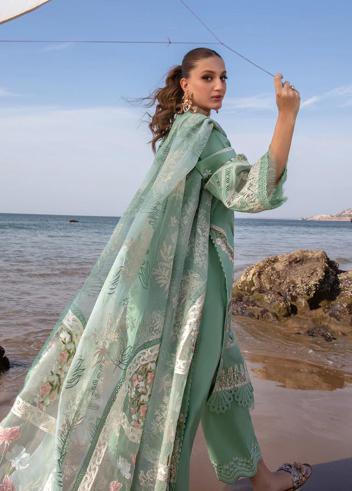 Crimson By Saira Shakira Embroidered Lawn 3 Piece Unstitched Suit CSS24EL D-6A WINDS OF EDEN - JADE Crimson By Saira Shakira Embroidered Lawn 3 Piece Unstitched Suit CSS24EL D-6A WINDS OF EDEN - JADE
