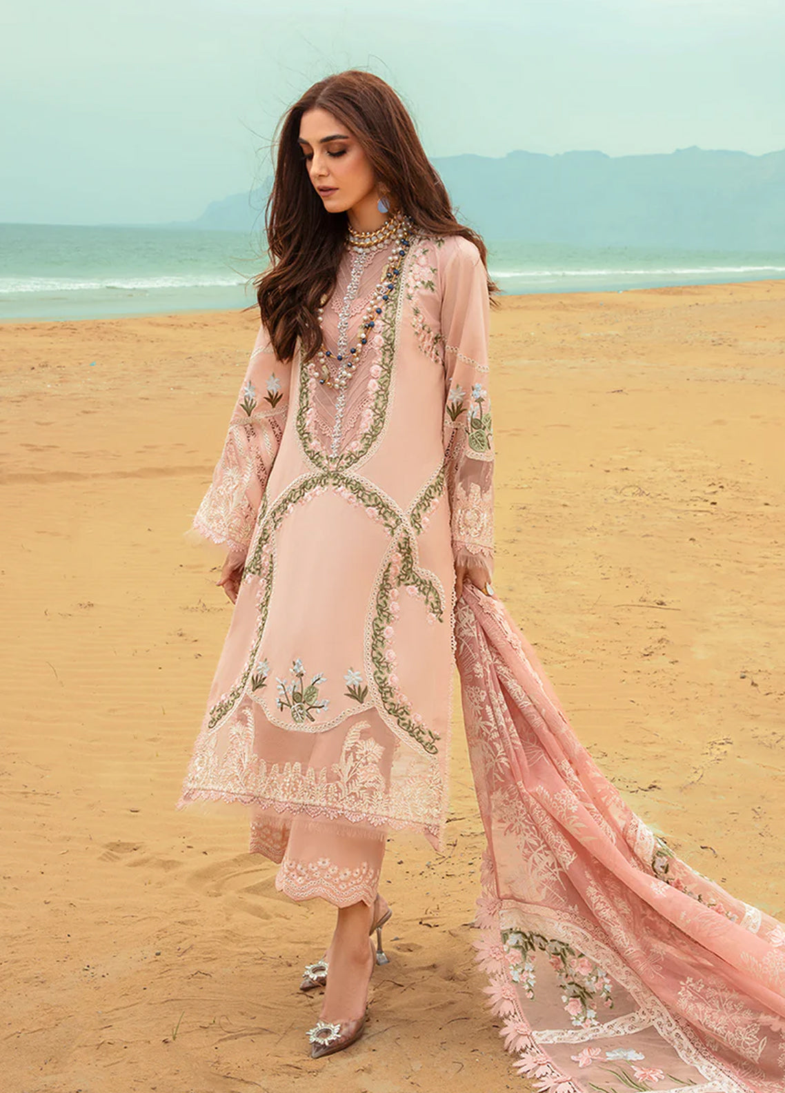 Crimson By Saira Shakira Embroidered Lawn 3 Piece Unstitched Suit CSS24EL D-6B WINDS OF EDEN - ROSE Crimson By Saira Shakira Embroidered Lawn 3 Piece Unstitched Suit CSS24EL D-6B WINDS OF EDEN - ROSE