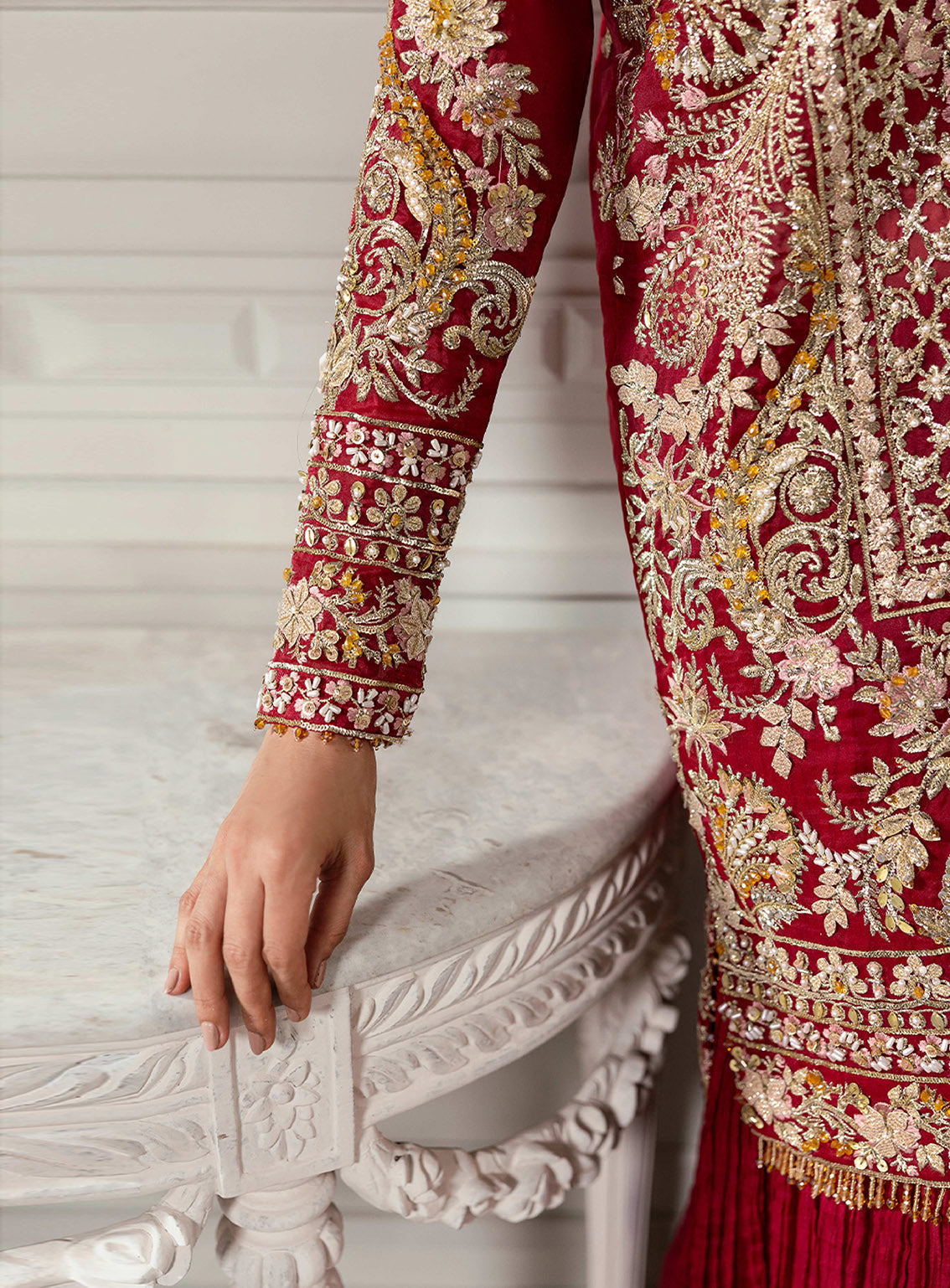 Crimson X Saira Shakira Embroidered Organza 3 Piece Unstitched Suit CSS24W D-07 ARTISAN STORY Crimson X Saira Shakira Embroidered Organza 3 Piece Unstitched Suit CSS24W D-07 ARTISAN STORY