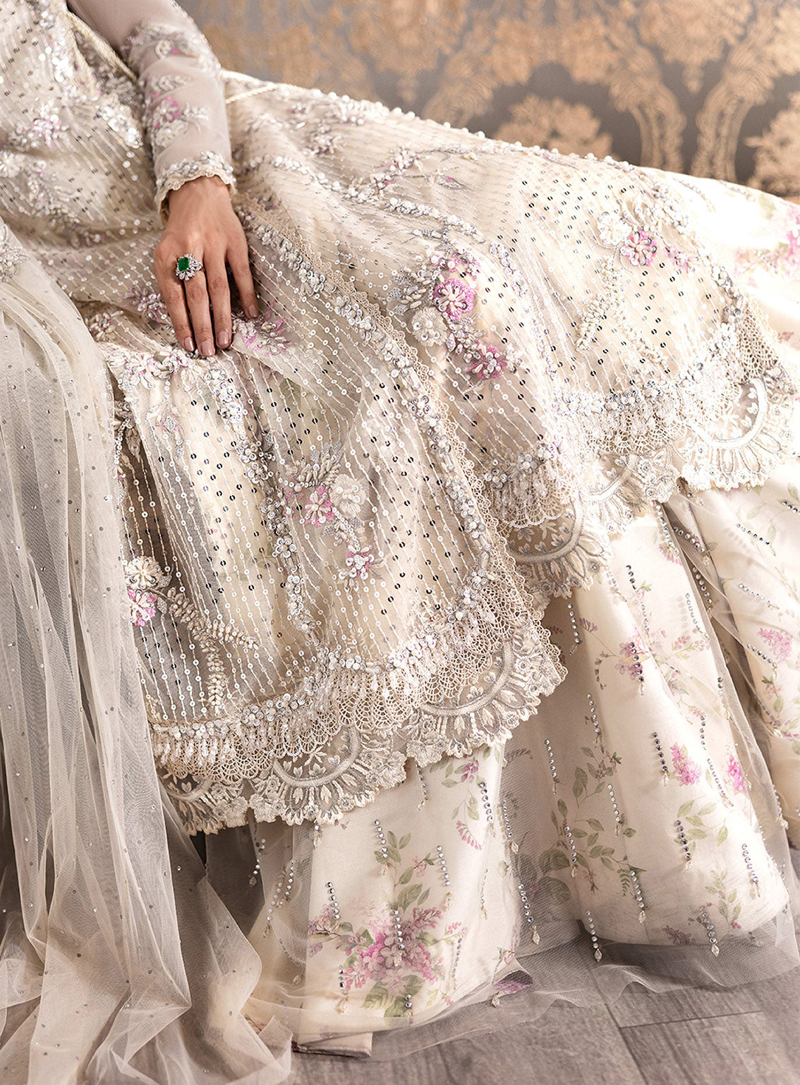 Crimson X Saira Shakira Embroidered Tulle 3 Piece Unstitched Suit CSS24W D-04 A SWAROVSKI AFFAIR Crimson X Saira Shakira Embroidered Tulle 3 Piece Unstitched Suit CSS24W D-04 A SWAROVSKI AFFAIR