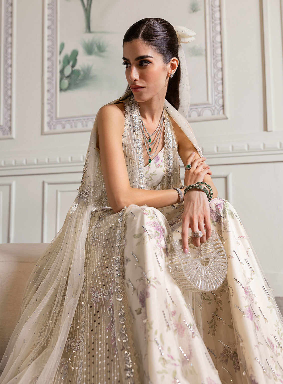 Crimson X Saira Shakira Embroidered Tulle 3 Piece Unstitched Suit CSS24W D-04 A SWAROVSKI AFFAIR Crimson X Saira Shakira Embroidered Tulle 3 Piece Unstitched Suit CSS24W D-04 A SWAROVSKI AFFAIR