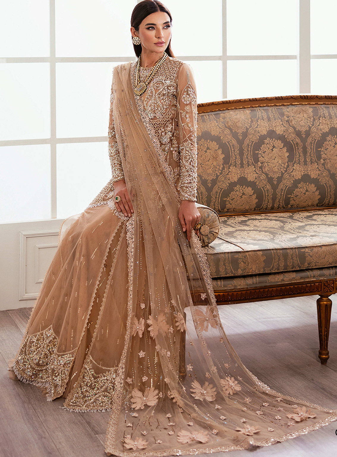 Crimson X Saira Shakira Embroidered Tulle 3 Piece Unstitched Suit CSS24W D-05 STARDUST Crimson X Saira Shakira Embroidered Tulle 3 Piece Unstitched Suit CSS24W D-05 STARDUST