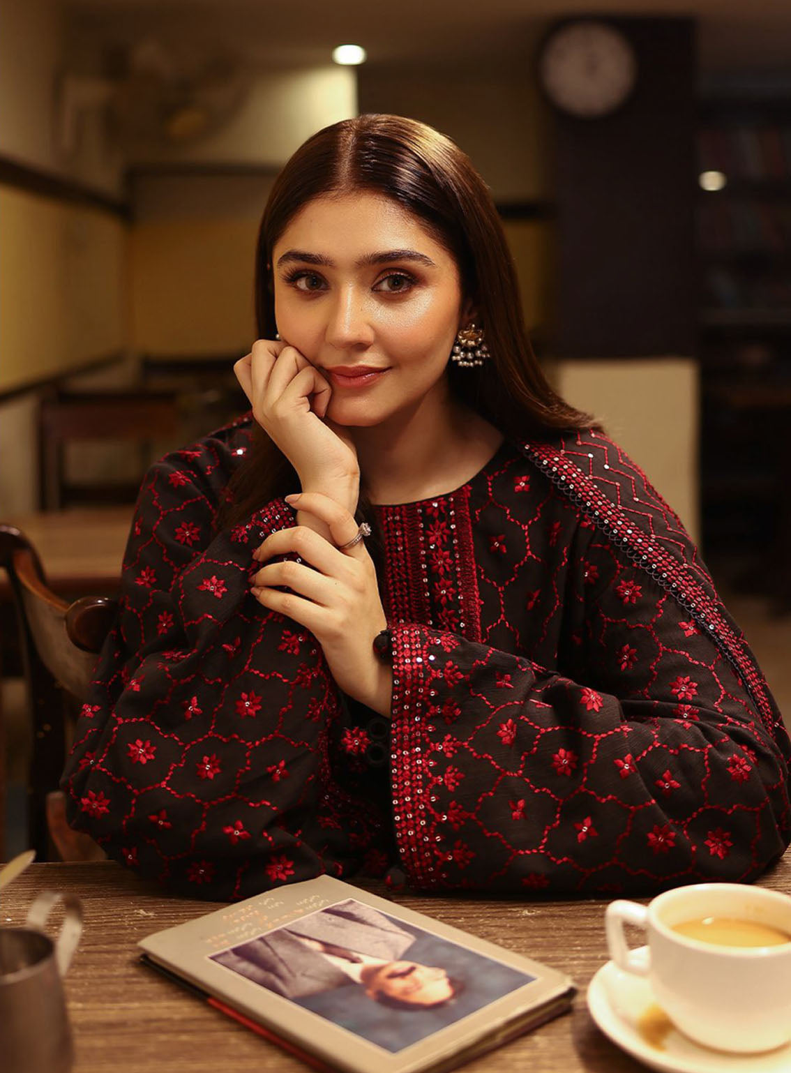 Cross Stitch Embroidered Khaddar 3 Piece Unstitched Suit CS25WKLM D-02 GARNET GRACE Cross Stitch Embroidered Khaddar 3 Piece Unstitched Suit CS25WKLM D-02 GARNET GRACE