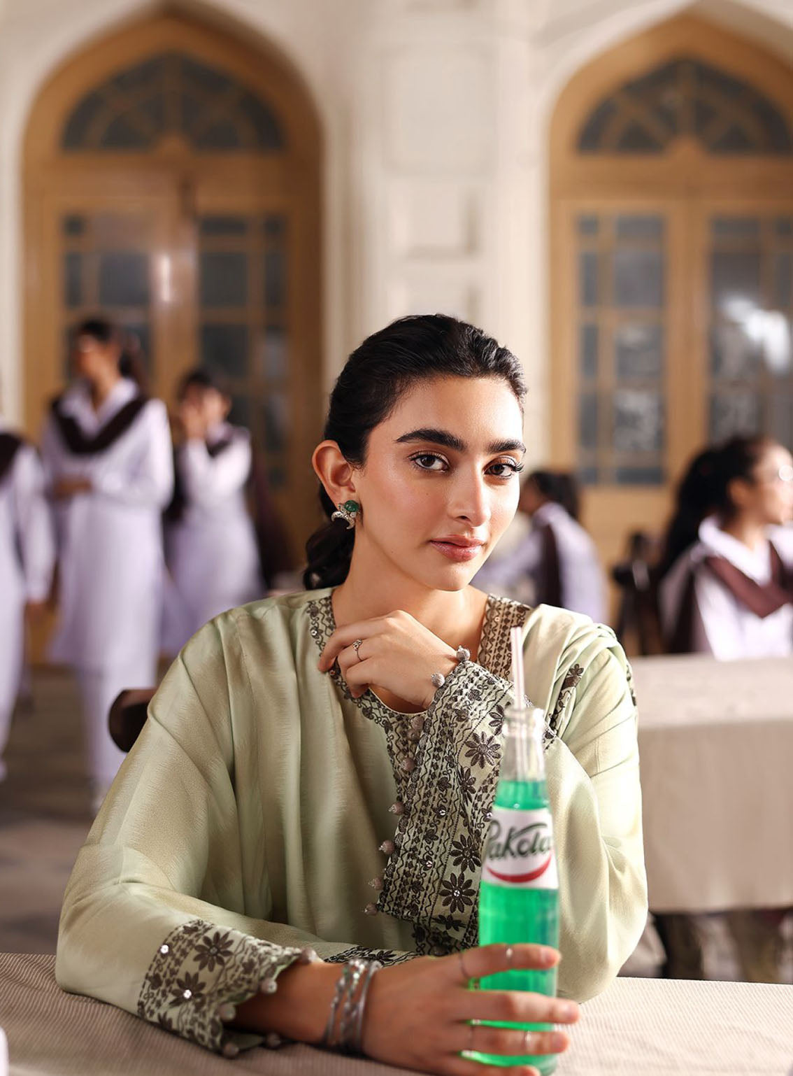 Cross Stitch Embroidered Marina 3 Piece Unstitched Suit CS25WKLM D-20 BASIL HUES Cross Stitch Embroidered Marina 3 Piece Unstitched Suit CS25WKLM D-20 BASIL HUES