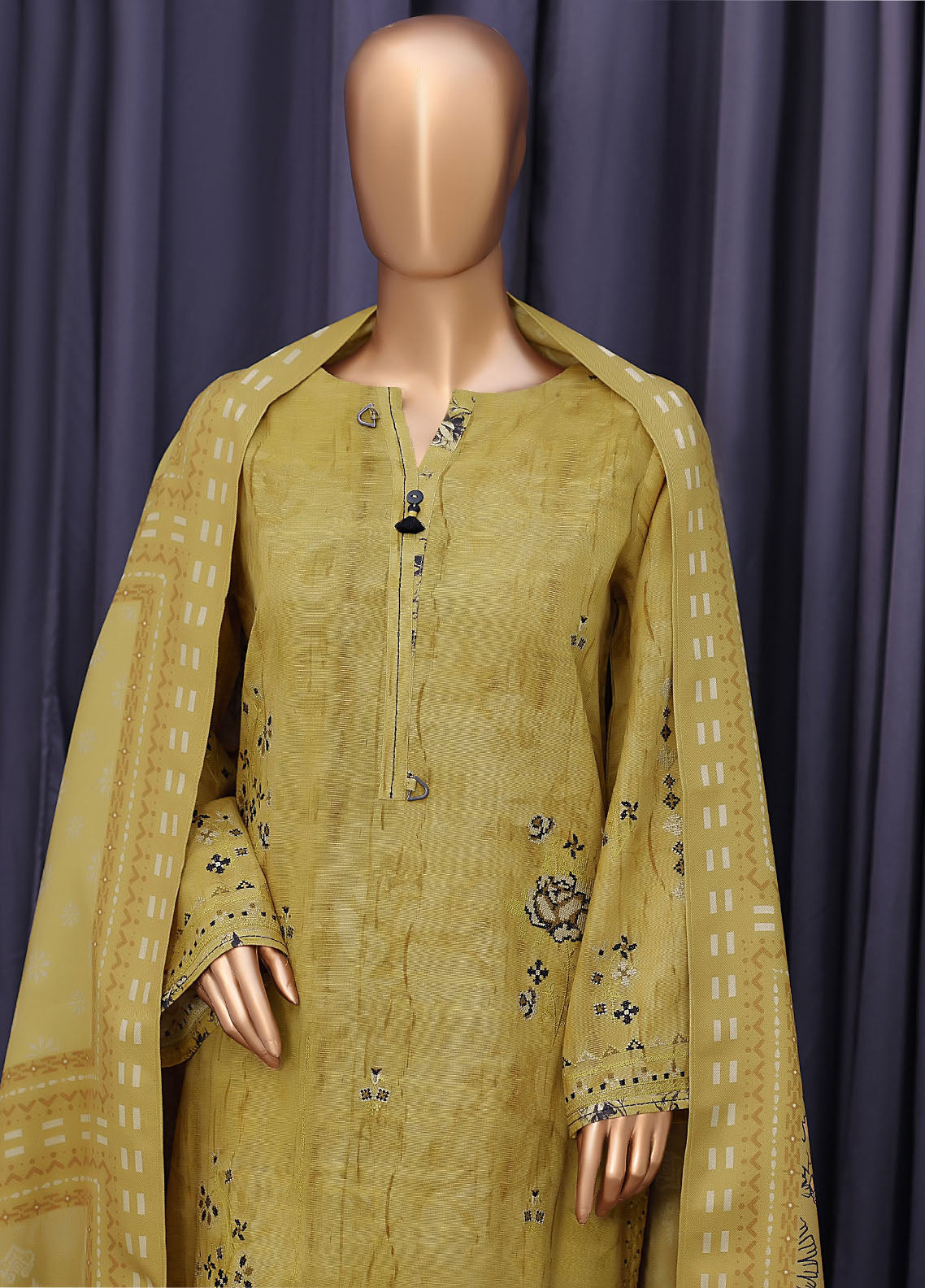 Cross Stitch By HZ Textiles Embroidered Khaddar 3 Piece Stitched Suit HZ25CSEK D-2522 Cross Stitch By HZ Textiles Embroidered Khaddar 3 Piece Stitched Suit HZ25CSEK D-2522