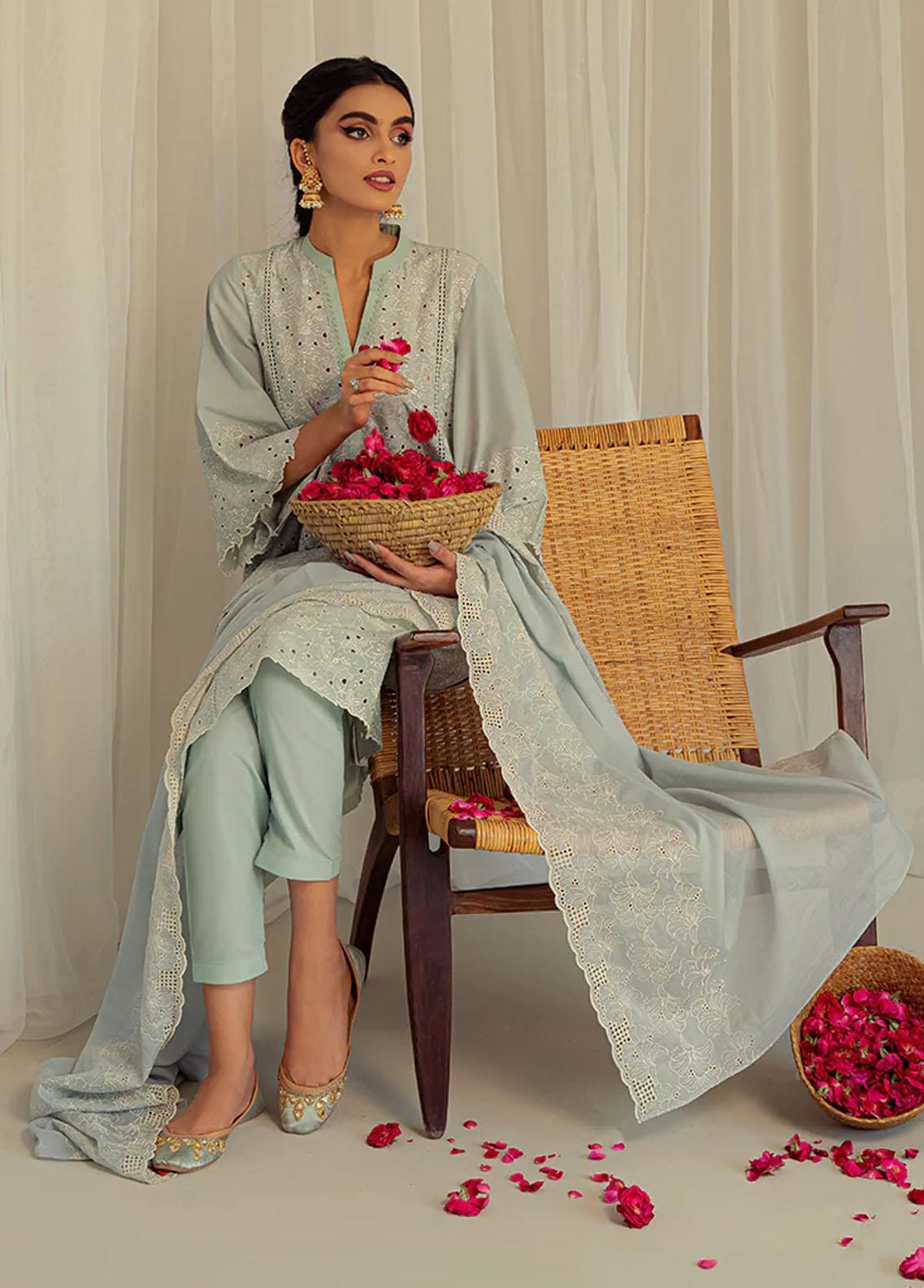 D#01 Cross Stitch Chikankari Emb Lawn Collection 523 D#01 Cross Stitch Chikankari Emb Lawn Collection 523