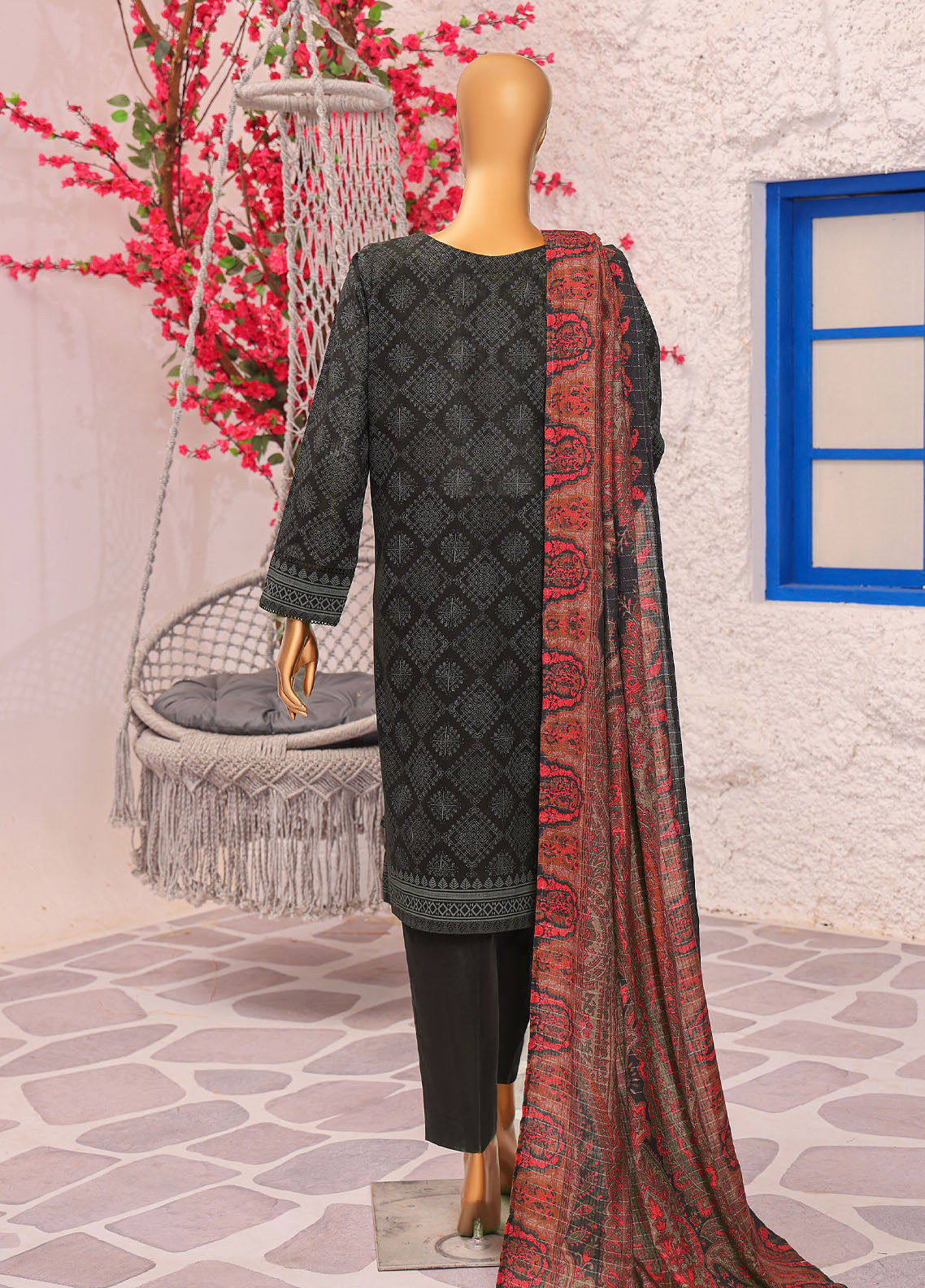 Crosshatch By HZ Textiles Embroidered Khaddar 3 Piece Unstitched Suit HZ25CEK D-KCE-3086 Crosshatch By HZ Textiles Embroidered Khaddar 3 Piece Unstitched Suit HZ25CEK D-KCE-3086