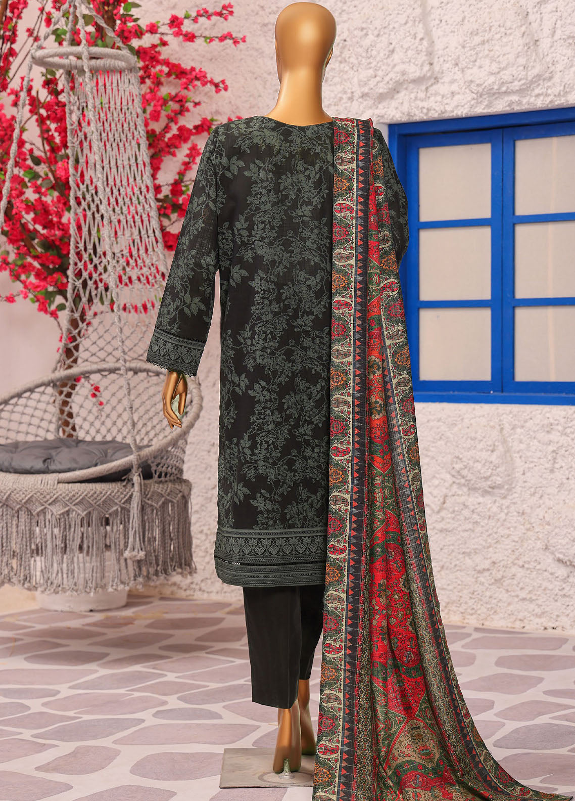 Crosshatch By HZ Textiles Embroidered Khaddar 3 Piece Unstitched Suit HZ25CEK D-KCE-3087 Crosshatch By HZ Textiles Embroidered Khaddar 3 Piece Unstitched Suit HZ25CEK D-KCE-3087