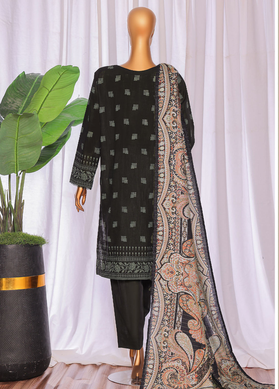 Crosshatch By HZ Textiles Embroidered Khaddar 3 Piece Unstitched Suit HZ25CEK D-KCE-3088 Crosshatch By HZ Textiles Embroidered Khaddar 3 Piece Unstitched Suit HZ25CEK D-KCE-3088