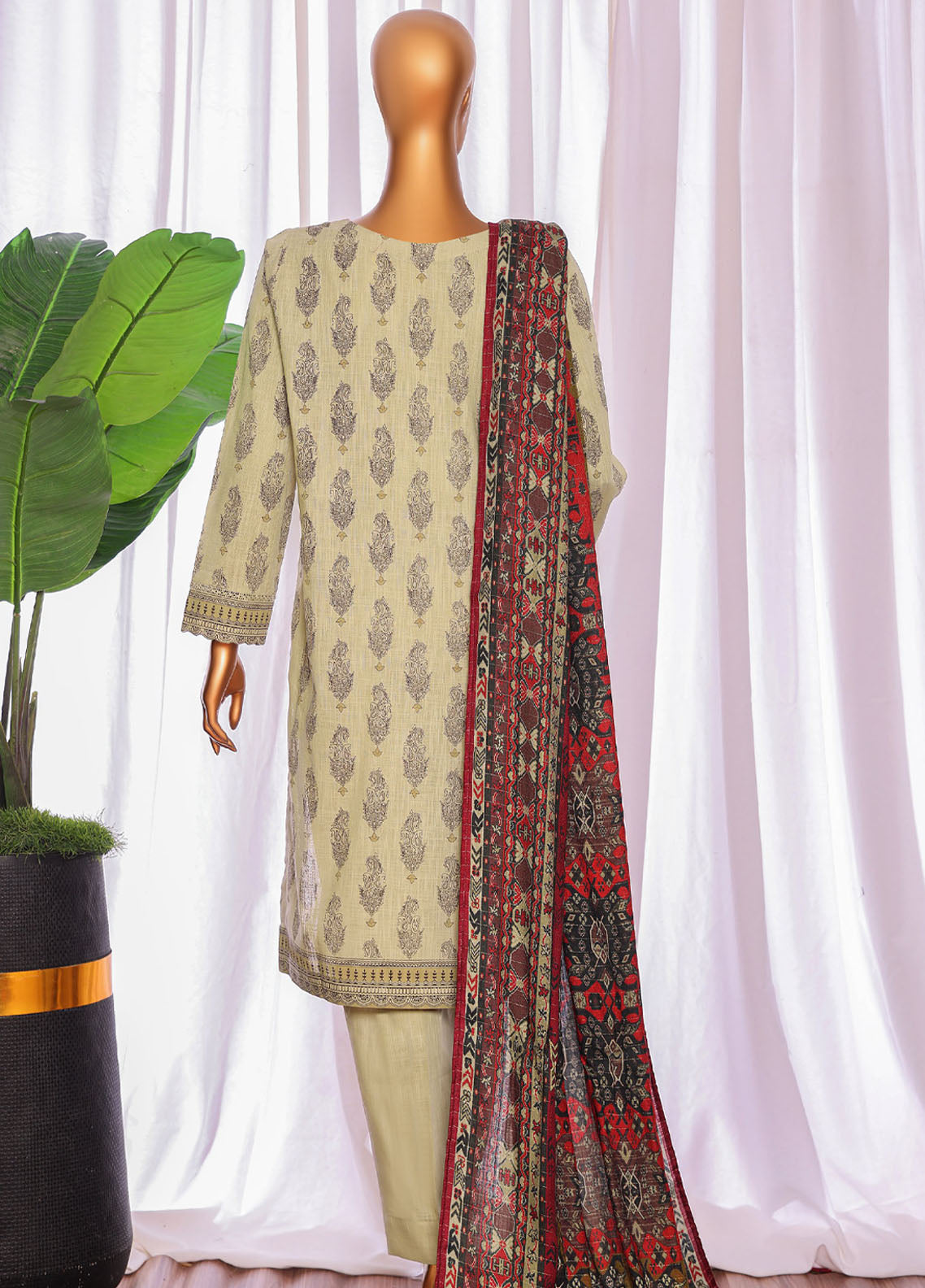 Crosshatch By HZ Textiles Embroidered Khaddar 3 Piece Unstitched Suit HZ25CEK D-KCE-3089 Crosshatch By HZ Textiles Embroidered Khaddar 3 Piece Unstitched Suit HZ25CEK D-KCE-3089