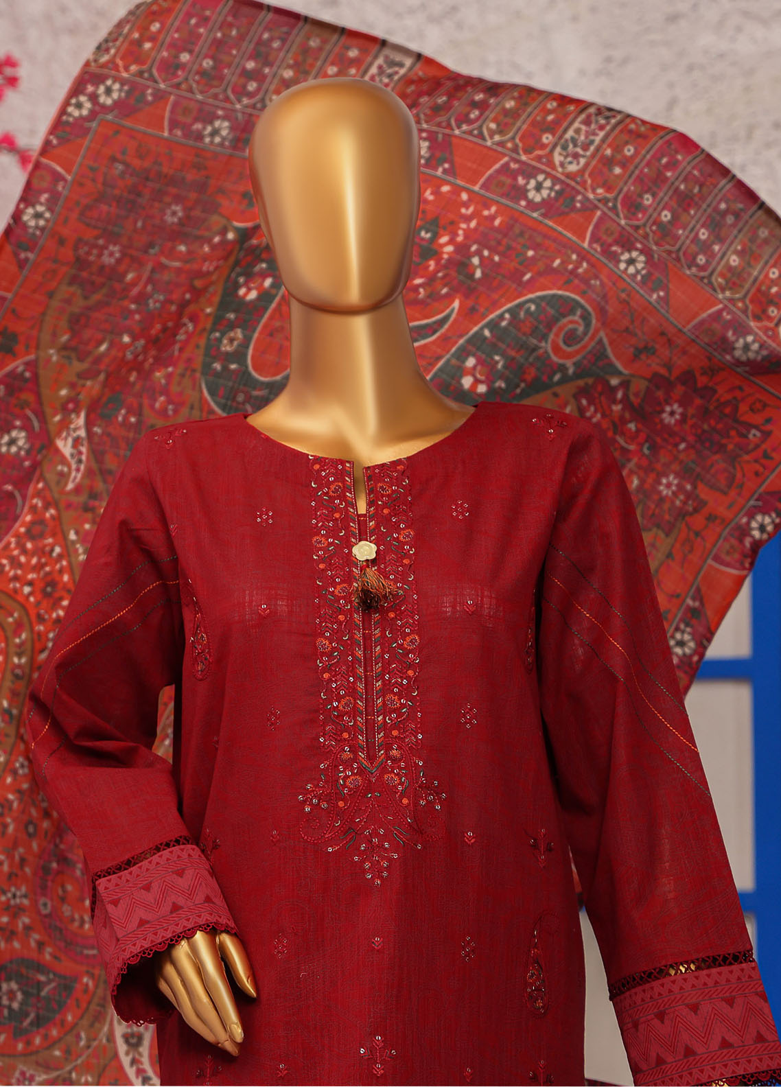 Crosshatch By HZ Textiles Embroidered Khaddar 3 Piece Unstitched Suit HZ25CEK D-KCE-3093 Crosshatch By HZ Textiles Embroidered Khaddar 3 Piece Unstitched Suit HZ25CEK D-KCE-3093