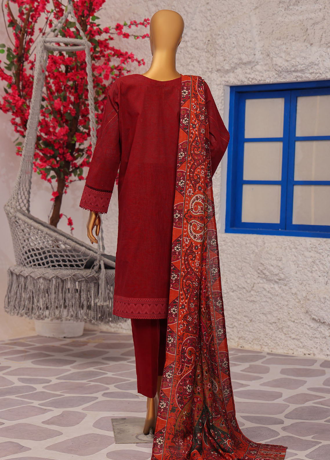 Crosshatch By HZ Textiles Embroidered Khaddar 3 Piece Unstitched Suit HZ25CEK D-KCE-3093 Crosshatch By HZ Textiles Embroidered Khaddar 3 Piece Unstitched Suit HZ25CEK D-KCE-3093