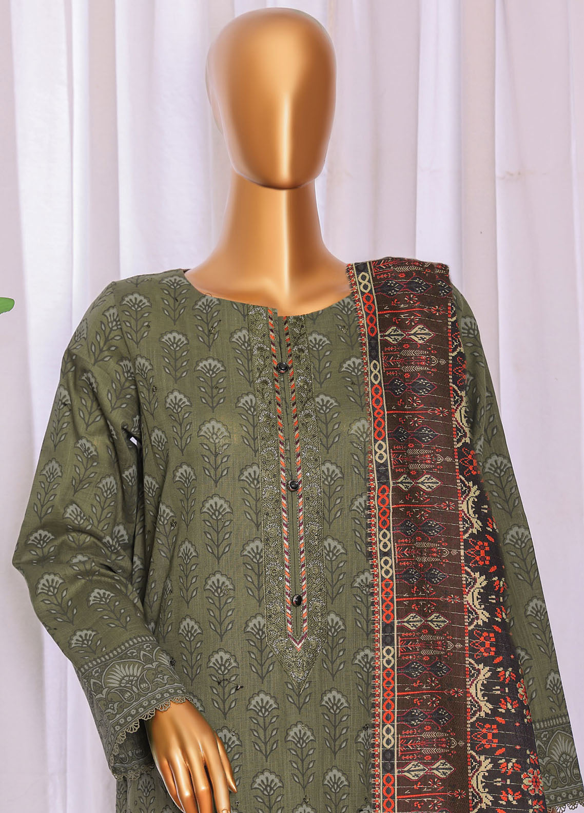 Crosshatch By HZ Textiles Embroidered Khaddar 3 Piece Unstitched Suit HZ25CEK D-KCE-3097 Crosshatch By HZ Textiles Embroidered Khaddar 3 Piece Unstitched Suit HZ25CEK D-KCE-3097