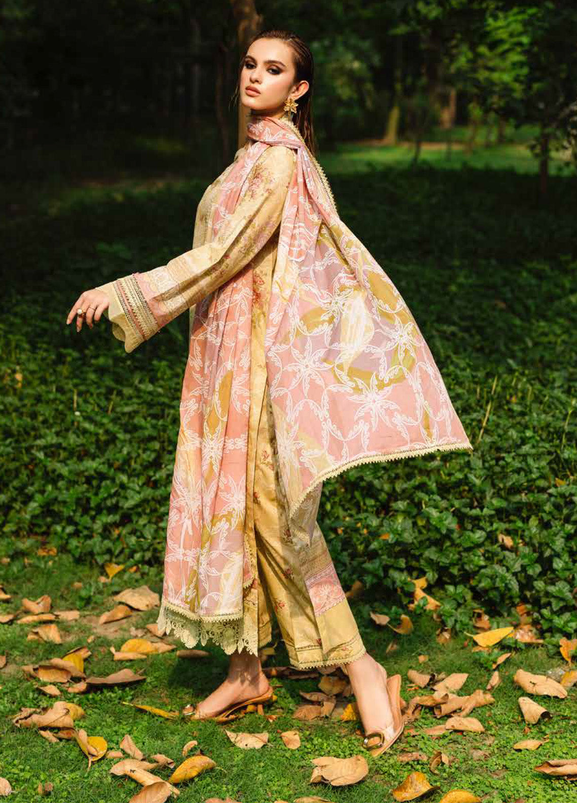 Daily Delights By Nureh Chikankari Embroidered Lawn 3 Piece Unstitched Suit NU25DD D-04 Daily Delights By Nureh Chikankari Embroidered Lawn 3 Piece Unstitched Suit NU25DD D-04