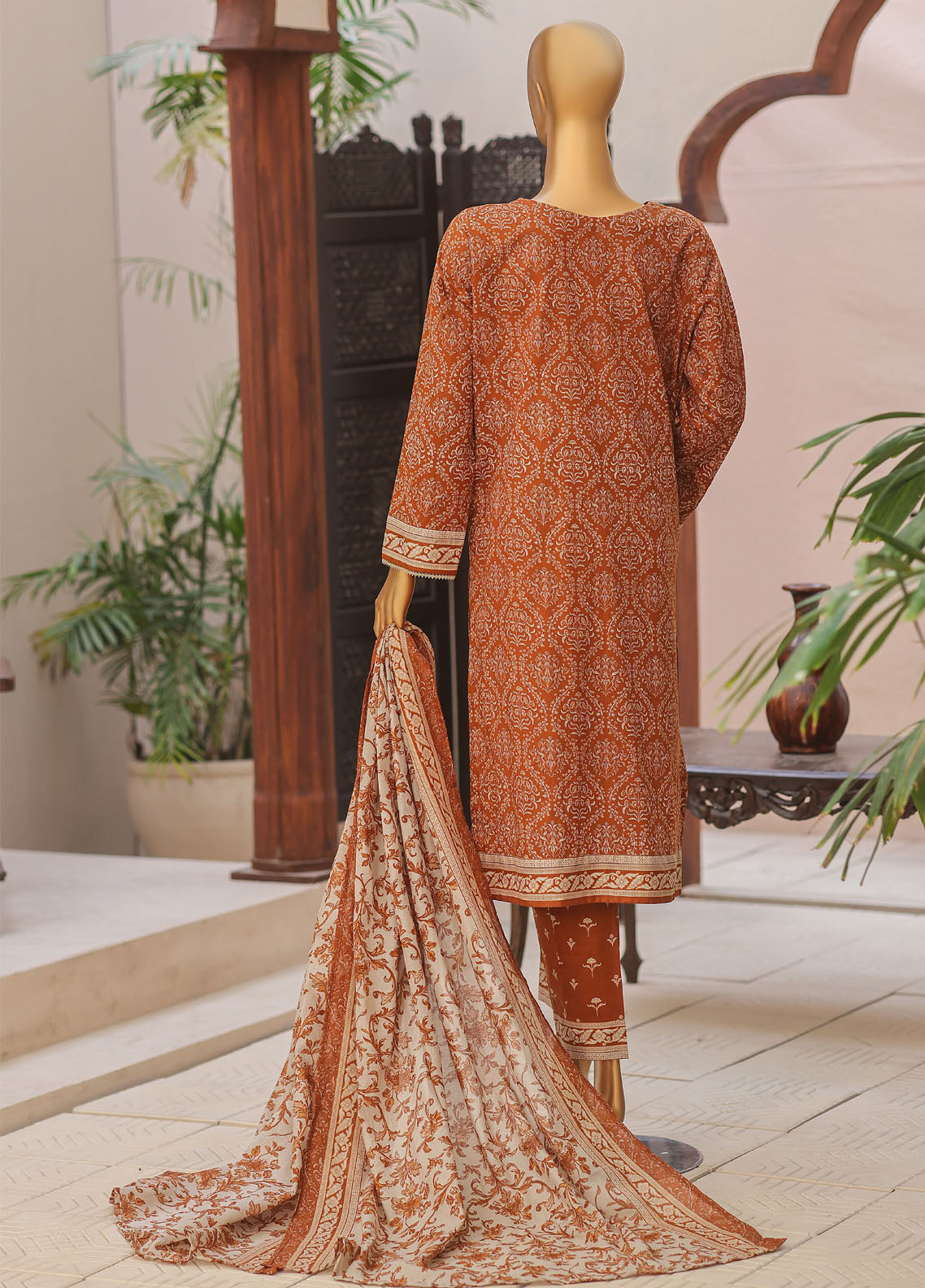 Daily Wear By HZ Textiles Premium Embroidered Lawn 3 Piece Unstitched Suit HZ26DW D-PDW-3100 Daily Wear By HZ Textiles Premium Embroidered Lawn 3 Piece Unstitched Suit HZ26DW D-PDW-3100