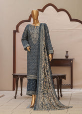 Daily Wear By HZ Textiles Premium Embroidered Lawn 3 Piece Unstitched Suit HZ26DW D-PDW-3103
