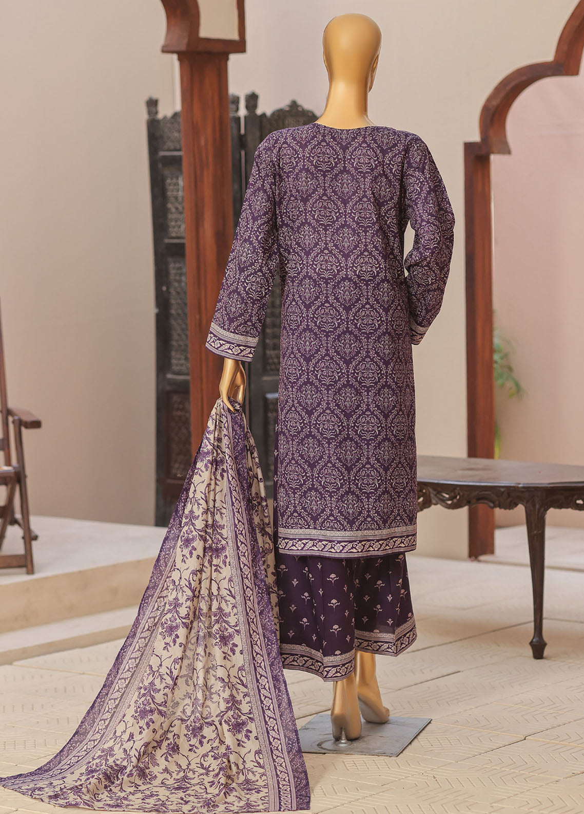 Daily Wear By HZ Textiles Premium Embroidered Lawn 3 Piece Unstitched Suit HZ26DW D-PDW-3106 Daily Wear By HZ Textiles Premium Embroidered Lawn 3 Piece Unstitched Suit HZ26DW D-PDW-3106