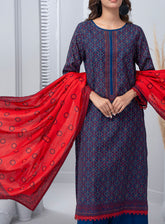 Daman By VS Textile Printed Lawn 3 Piece Unstitched Suit VSU24DPL D-2928B