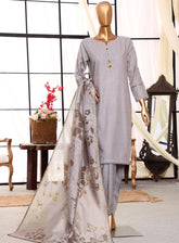 Damask By HZ Textile Jacquard Lawn 3 Piece Stitched Suit HZ24D DJL-406