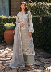 Damask The Holiday By Afrozeh Embroidered Lawn 3 Piece Unstitched Suit AF24DH D-09 MAELIS B