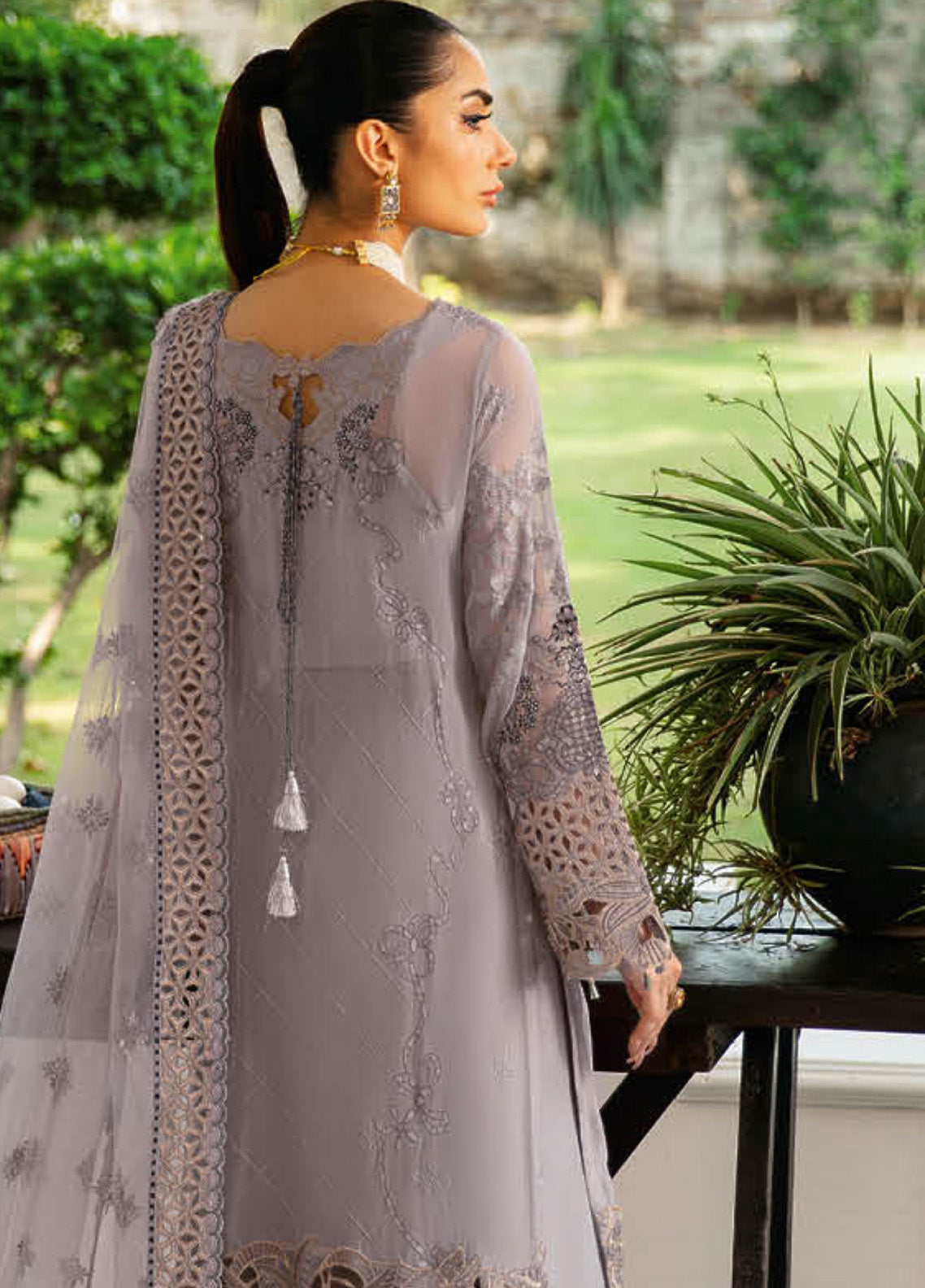 Dastak By Ramsha Embroidered Chiffon 3 Piece Unstitched Suit RM24DV1 Q-104 Dastak By Ramsha Embroidered Chiffon 3 Piece Unstitched Suit RM24DV1 Q-104