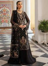 Dastak By Ramsha Embroidered Chiffon 3 Piece Unstitched Suit RM24DV1 Q-106