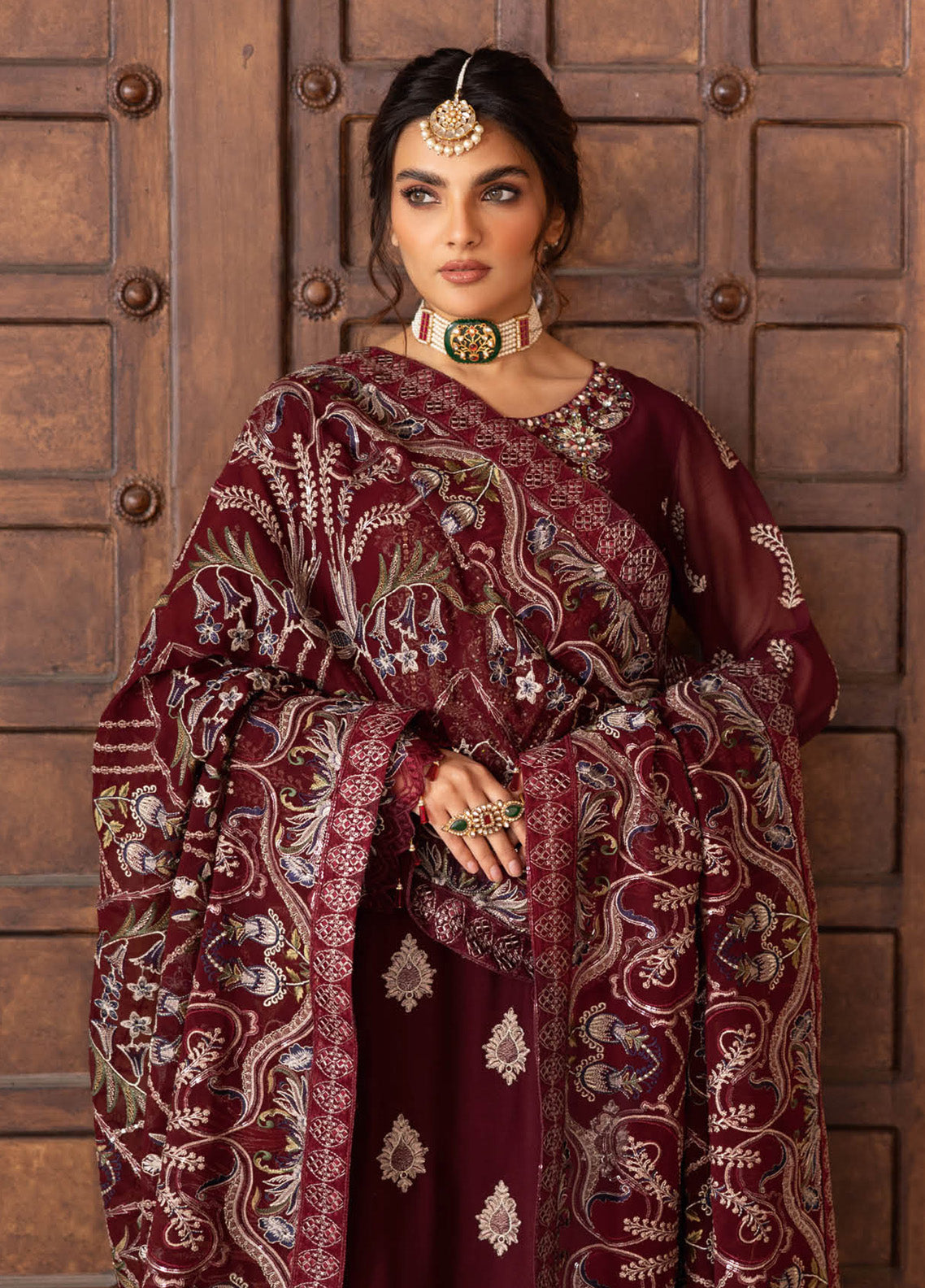 Dastan By Ramsha Embroidered Chiffon 3 Piece Unstitched Suit RM25DV3 T-301 Dastan By Ramsha Embroidered Chiffon 3 Piece Unstitched Suit RM25DV3 T-301