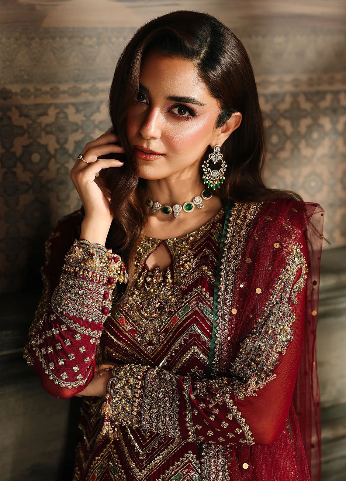 Dastan-E-Jashan By Charizma Embroidered Chiffon 4 Piece Unstitched Suit CH25DJV1 DJW-03 Dastan-E-Jashan By Charizma Embroidered Chiffon 4 Piece Unstitched Suit CH25DJV1 DJW-03