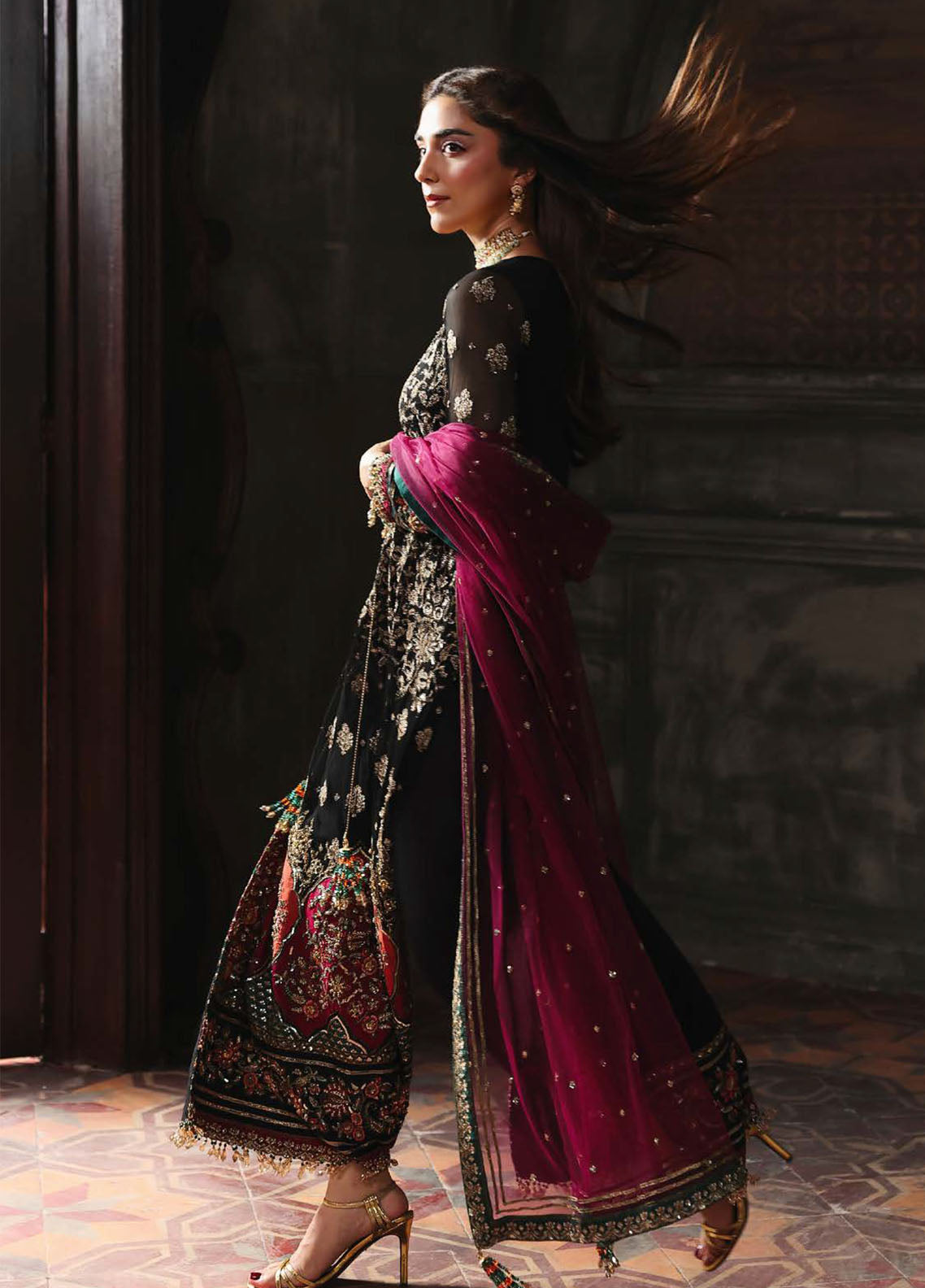 Dastan-E-Jashan By Charizma Luxury Embroidered Chiffon 4 Piece Unstitched Suit CH25DJV2 D-DJWS-08 Dastan-E-Jashan By Charizma Luxury Embroidered Chiffon 4 Piece Unstitched Suit CH25DJV2 D-DJWS-08