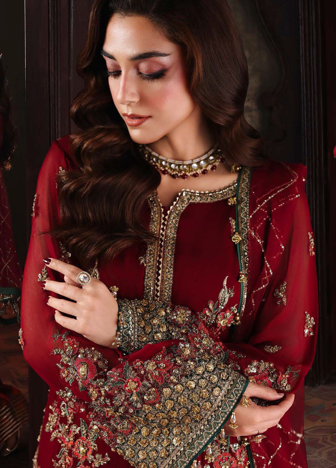 Dastan-E-Jashan By Charizma Luxury Embroidered Chiffon 4 Piece Unstitched Suit CH25DJV2 D-DJWS-09 Dastan-E-Jashan By Charizma Luxury Embroidered Chiffon 4 Piece Unstitched Suit CH25DJV2 D-DJWS-09