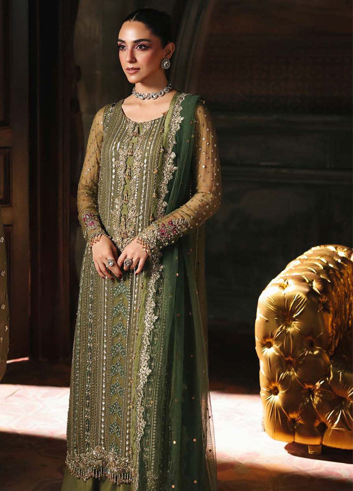 Dastan-E-Jashan By Charizma Luxury Embroidered Chiffon 4 Piece Unstitched Suit CH25DJV2 D-DJWS-10 Dastan-E-Jashan By Charizma Luxury Embroidered Chiffon 4 Piece Unstitched Suit CH25DJV2 D-DJWS-10