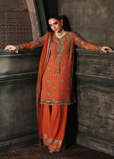 Dastan-E-Jashan By Charizma Luxury Embroidered Chiffon 4 Piece Unstitched Suit CH25DJV2 D-DJWS-11