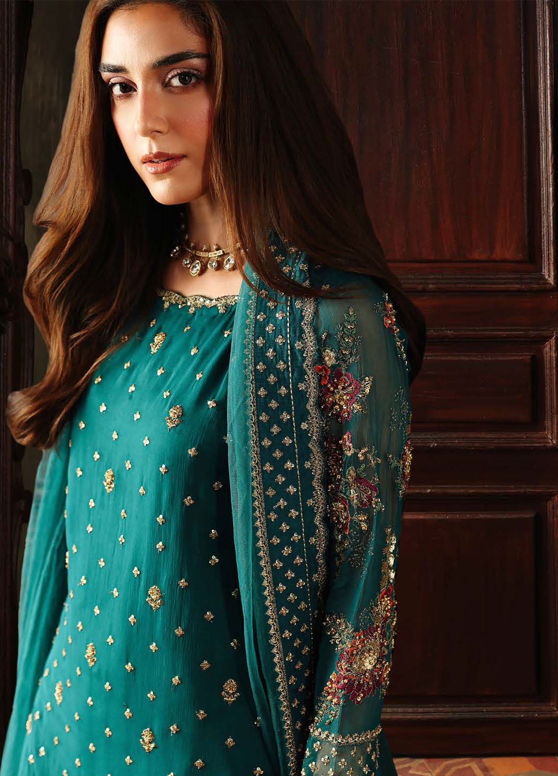 Dastan-E-Jashan By Charizma Luxury Embroidered Chiffon 4 Piece Unstitched Suit CH25DJV2 D-DJWS-12 Dastan-E-Jashan By Charizma Luxury Embroidered Chiffon 4 Piece Unstitched Suit CH25DJV2 D-DJWS-12